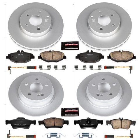 Power Stop 2006 Mercedes-Benz E320 Front & Rear Z23 Evolution Sport Coated Brake Kit (1x psbCRK5320, 1x psbCRK5326) thumbnail 4