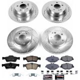 Power Stop 2006 Mercedes-Benz E320 Front & Rear Z23 Evolution Sport Brake Kit (1x psbK5326, 1x psbK5320) thumbnail 5