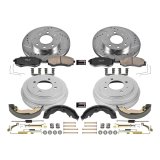 Power Stop 2006 Hyundai Elantra Front & Rear Z23 Evolution Sport Brake Kit (1x psbKOE15338DK, 1x psbK1087) thumbnail 3
