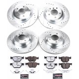 Power Stop 2006 BMW 330xi Front & Rear Z26 Street Warrior Brake Kit (1x psbK045-26, 1x psbK5767-26) thumbnail 4