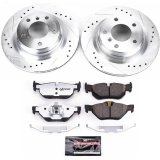 Power Stop 2006 BMW 325i Front & Rear Z26 Street Warrior Brake Kit (1x psbK044-26, 1x psbK3087-26) thumbnail 5