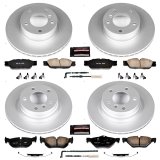 Power Stop 2006 BMW 325i Front & Rear Z23 Evolution Sport Coated Brake Kit (1x psbCRK044, 1x psbCRK3087) thumbnail 1