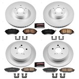Power Stop 2005 Subaru Legacy Front & Rear Z17 Evolution Geomet Coated Brake Kit (1x psbCRK4632, 1x psbCRK2373) thumbnail 4