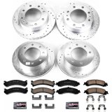 Power Stop 2005 Chevrolet Silverado 1500 HD Front & Rear Z23 Evolution Sport Brake Kit (1x psbK5225, 1x psbK2020) thumbnail 5