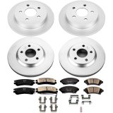 Power Stop 2005 Chevrolet Impala Front & Rear Z17 Evolution Geomet Coated Brake Kit (1x psbCRK5137, 1x psbCRK1558) thumbnail 4