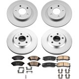 Power Stop 2005 Buick LeSabre Front & Rear Z17 Evolution Geomet Coated Brake Kit (1x psbCRK5137, 1x psbCRK1526) thumbnail 1
