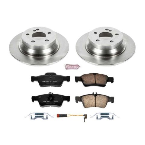 Power Stop 2004 Mercedes-Benz E320 Front & Rear Autospecialty Brake Kit (1x psbKOE5168, 1x psbKOE7745) thumbnail 1