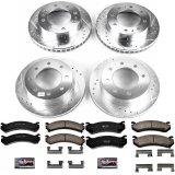 Power Stop 2004 Chevrolet Silverado 2500 HD Front & Rear Z23 Evolution Sport Brake Kit (1x psbK2071, 1x psbK5190) thumbnail 4