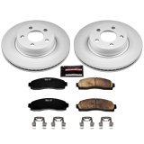 Power Stop 2003 Ford Explorer Sport Front & Rear Z17 Evolution Geomet Coated Brake Kit (1x psbCRK5570, 1x psbCRK1923) thumbnail 3