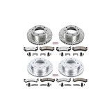 Power Stop 2003 Chevrolet Silverado 1500 HD Front & Rear Z36 Truck & Tow Brake Kit (1x psbK2020-36, 1x psbK5190-36) thumbnail 6