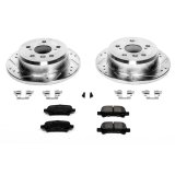 Power Stop 2002 Toyota Camry Front & Rear Z23 Evolution Sport Brake Kit (1x psbK2417, 1x psbK2414) thumbnail 5
