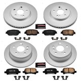 Power Stop 2002 Toyota Camry Front & Rear Z17 Evolution Geomet Coated Brake Kit (1x psbCRK2417, 1x psbCRK2414) thumbnail 4
