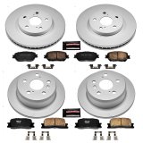 Power Stop 2002 Toyota Camry Front & Rear Z17 Evolution Geomet Coated Brake Kit (1x psbCRK2418, 1x psbCRK2414) thumbnail 4