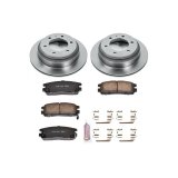 PowerStop Z17 Evolution Plus Stock Replacement Brake Kits KOE4311 Pads and Rotors, Autospecialty, Solid Surface, Iron, Natural, 11.420 in./12.320 in. Diameter, Ceramic Pads, Kit thumbnail 7
