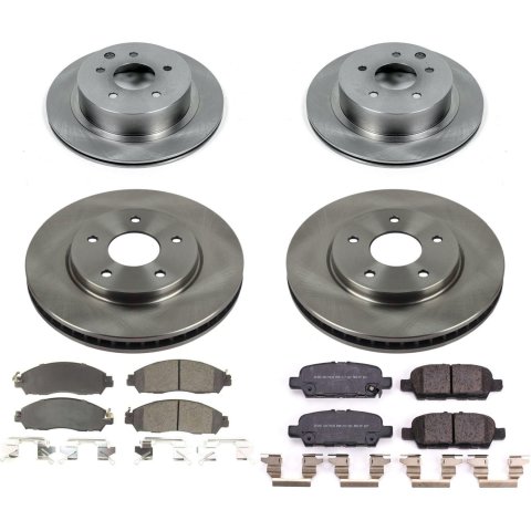 Power Stop 18-19 Nissan Leaf Front & Rear Autospecialty Brake Kit (1x psbKOE8275, 1x psbKOE6761) thumbnail 8