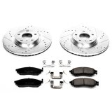 Power Stop 18-19 Nissan 370Z Front & Rear Z23 Evolution Sport Brake Kit (1x psbK8062, 1x psbK112) thumbnail 2