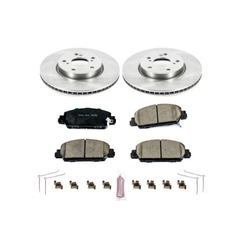 Power Stop 18-19 Honda Accord Front & Rear Autospecialty Brake Kit (1x psbKOE8063, 1x psbKOE6515) thumbnail 2