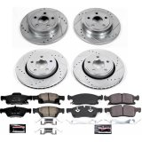 Power Stop 17-19 Jeep Grand Cherokee Front & Rear Z23 Evolution Sport Brake Kit (1x psbK5950, 1x psbK7412) thumbnail 8