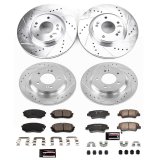 Power Stop 17-19 Hyundai Sonata Front & Rear Z23 Evolution Sport Brake Kit (1x psbK7524, 1x psbK7353) thumbnail 8