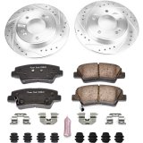 Power Stop 17-19 Hyundai Elantra Front & Rear Z23 Evolution Sport Brake Kit (1x psbK7904, 1x psbK7355) thumbnail 9