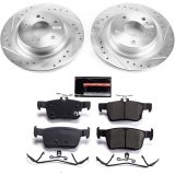 Power Stop 17-19 Honda Civic Front & Rear Z23 Evolution Sport Brake Kit (1x psbK7869, 1x psbK7871) thumbnail 2
