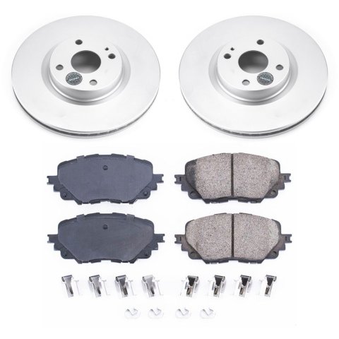 Power Stop 17-19 Fiat 124 Spider Front & Rear Z17 Evolution Geomet Coated Brake Kit (1x psbCRK7362, 1x psbCRK7358) thumbnail 3