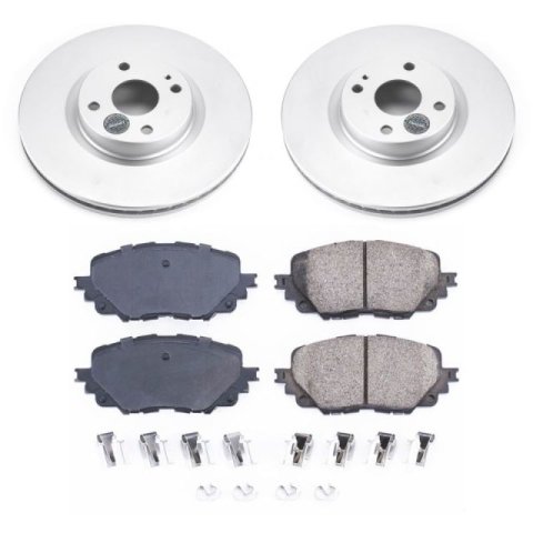 Power Stop 17-19 Fiat 124 Spider Front & Rear Z17 Evolution Geomet Coated Brake Kit (1x psbCRK7362, 1x psbCRK7358) thumbnail 5