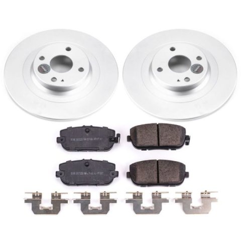 Power Stop 17-19 Fiat 124 Spider Front & Rear Z17 Evolution Geomet Coated Brake Kit (1x psbCRK7362, 1x psbCRK7358) thumbnail 6