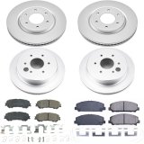 Power Stop 17-18 Nissan Titan Front & Rear Z17 Evolution Geomet Coated Brake Kit (1x psbCRK7874, 1x psbCRK5821) thumbnail 5