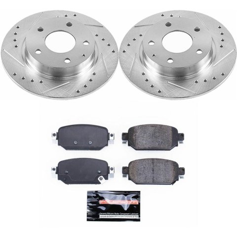 Power Stop 17-18 Mazda 3 Front & Rear Z23 Evolution Sport Brake Kit (1x psbK7517, 1x psbK7515) thumbnail 4