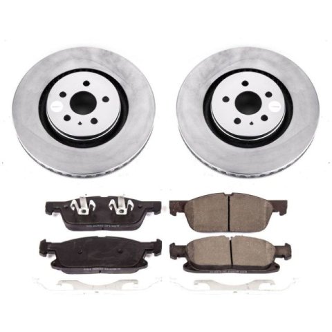 Power Stop 17-18 Lincoln Continental Front & Rear Z17 Evolution Geomet Coated Brake Kit (1x psbCRK7417, 1x psbCRK7143) thumbnail 9
