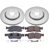 Power Stop 16-19 Jeep Grand Cherokee Front & Rear Z17 Evolution Geomet Coated Brake Kit (1x psbCRK7133, 1x psbCRK5953) thumbnail 9
