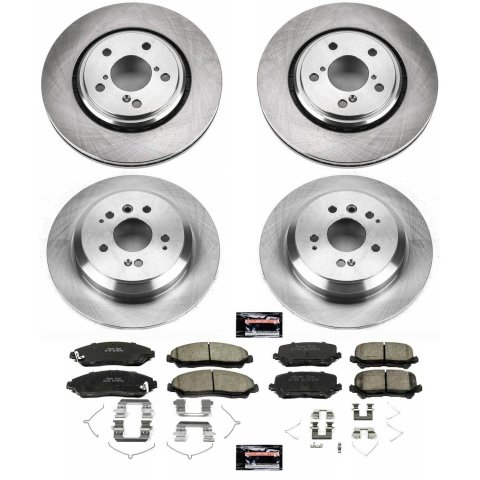 Power Stop 16-19 Honda Pilot Front & Rear Autospecialty Brake Kit (1x psbKOE7352, 1x psbKOE7727) thumbnail 3