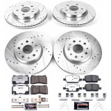 Power Stop 16-19 Chevrolet Camaro Front & Rear Z26 Street Warrior Brake Kit (1x psbK7001-26, 1x psbK7289-26) thumbnail 3