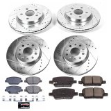 Power Stop 16-19 Chevrolet Camaro Front & Rear Z23 Evolution Sport Brake Kit (1x psbK7289, 1x psbK7295) thumbnail 1