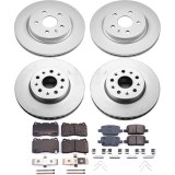 Power Stop 16-19 Chevrolet Camaro Front & Rear Z17 Evolution Geomet Coated Brake Kit (1x psbCRK7289, 1x psbCRK7001) thumbnail 5