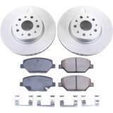 Power Stop 16-19 Chevrolet Camaro Front & Rear Z17 Evolution Geomet Coated Brake Kit (1x psbCRK7289, 1x psbCRK7295) thumbnail 4