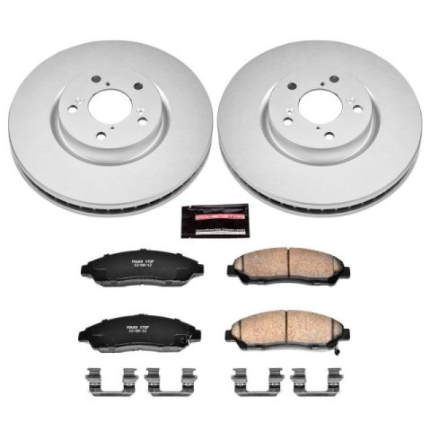 Power Stop 16-19 Acura RLX Front & Rear Z17 Evolution Geomet Coated Brake Kit (1x psbCRK6952, 1x psbCRK5370) thumbnail 9
