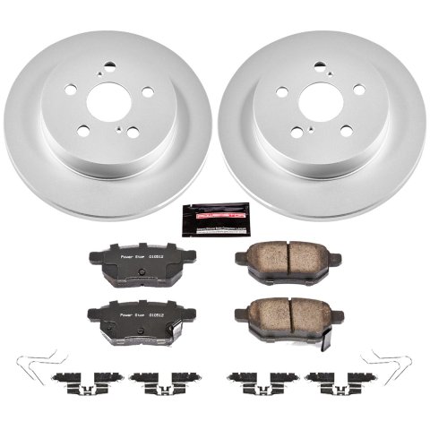 Power Stop 16-18 Toyota Prius Front & Rear Z17 Evolution Geomet Coated Brake Kit (1x psbCRK7701, 1x psbCRK5503) thumbnail 5