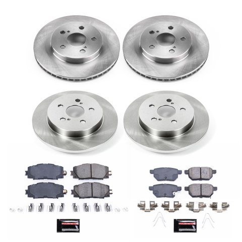 Power Stop 16-18 Toyota Prius Front & Rear Autospecialty Brake Kit (1x psbKOE5503, 1x psbKOE7701) thumbnail 9