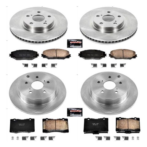 Power Stop 16-18 Toyota Mirai Front & Rear Autospecialty Brake Kit (1x psbKOE6099, 1x psbKOE3054) thumbnail 6
