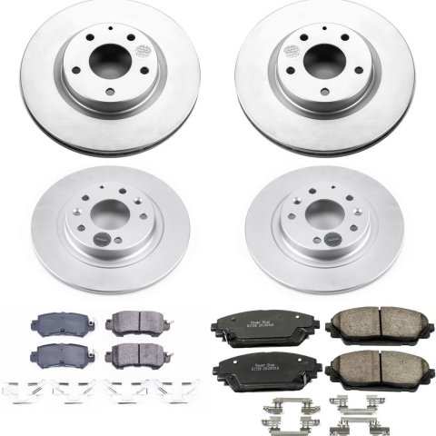 Power Stop 16-18 Mazda CX-3 Front & Rear Z17 Evolution Geomet Coated Brake Kit (1x psbCRK7741, 1x psbCRK6971) thumbnail 5