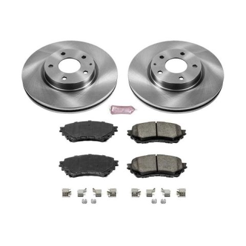 Power Stop 16-18 Mazda 6 Front & Rear Autospecialty Brake Kit (1x psbKOE8068, 1x psbKOE6968) thumbnail 2