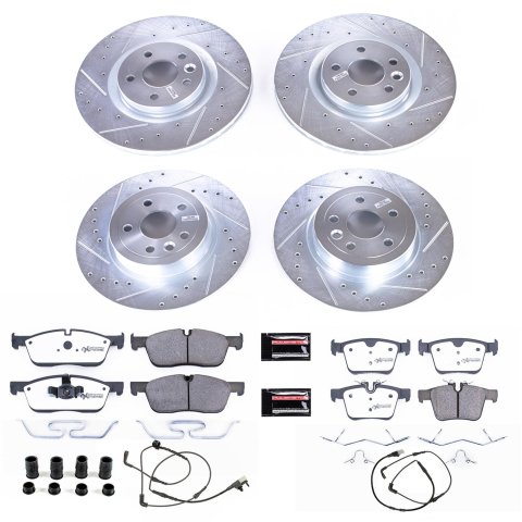 Power Stop 16-18 Land Rover Range Rover Evoque Front & Rear Z36 Truck & Tow Brake Kit (1x psbK7994-36, 1x psbK7991-36) thumbnail 4