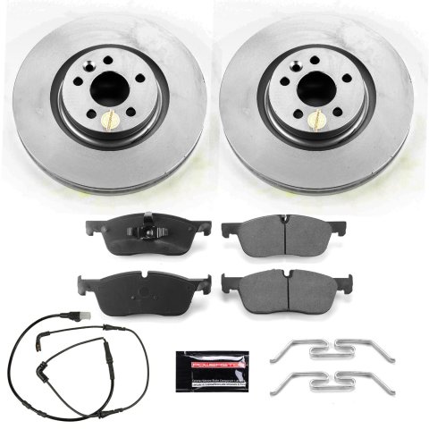 Power Stop 16-18 Land Rover Range Rover Evoque Front & Rear Z23 Evolution Sport Coated Brake Kit (1x psbCRK7994, 1x psbCRK7991) thumbnail 1
