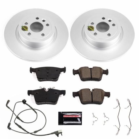 Power Stop 16-18 Land Rover Range Rover Evoque Front & Rear Z23 Evolution Sport Coated Brake Kit (1x psbCRK7994, 1x psbCRK7991) thumbnail 6