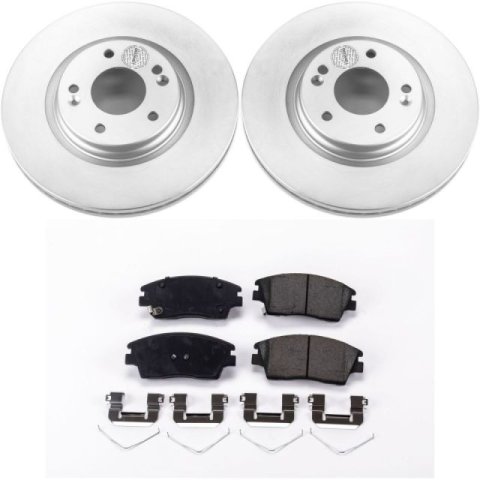 Power Stop 16-18 Hyundai Tucson Front & Rear Z17 Evolution Geomet Coated Brake Kit (1x psbCRK7355, 1x psbCRK7729) thumbnail 4