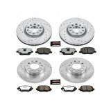 Power Stop 16-18 Fiat 500X Front & Rear Z36 Truck & Tow Brake Kit (1x psbK7299-36, 1x psbK7301-36) thumbnail 5