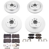 Power Stop 16-18 Cadillac ATS Front & Rear Z17 Evolution Geomet Coated Brake Kit (1x psbCRK7401, 1x psbCRK6389) thumbnail 4
