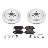 Power Stop 16-18 Cadillac ATS Front & Rear Z17 Evolution Geomet Coated Brake Kit (1x psbCRK7401, 1x psbCRK6389) thumbnail 7